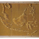 Image for article titled An Artist Collaborated With Bees To Create These Amazing Honeycomb Maps